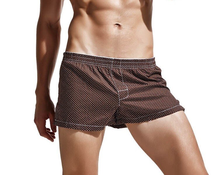 Men's Boxers Loose Leisure Home Shorts Cotton Underwear Men Boxer Shorts Fashion Dot Underpants Men Lounge Pajamas Panties Men's Boxers Loose Leisure Home Shorts Cotton Underwear Men Boxer Shorts Fashion Dot Underpants Men Lounge Pajamas Panties