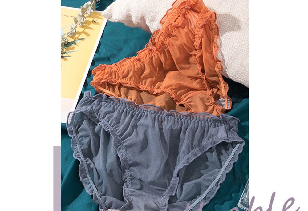 3Pcs Women Sexy Panties Lace Underpants Low-waist Panties Mesh See Through Perspective Briefs Female Fashion Underwear Lingerie 3Pcs Women Sexy Panties Lace Underpants Low-waist Panties Mesh See Through Perspective Briefs Female Fashion Underwear Lingerie