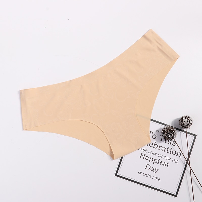 Panties Seamless Briefs for Women Underwear Cute Comfortable Bikini Ladies Invisible Traceless Panty Girls Sexy Lingerie 3 pcs