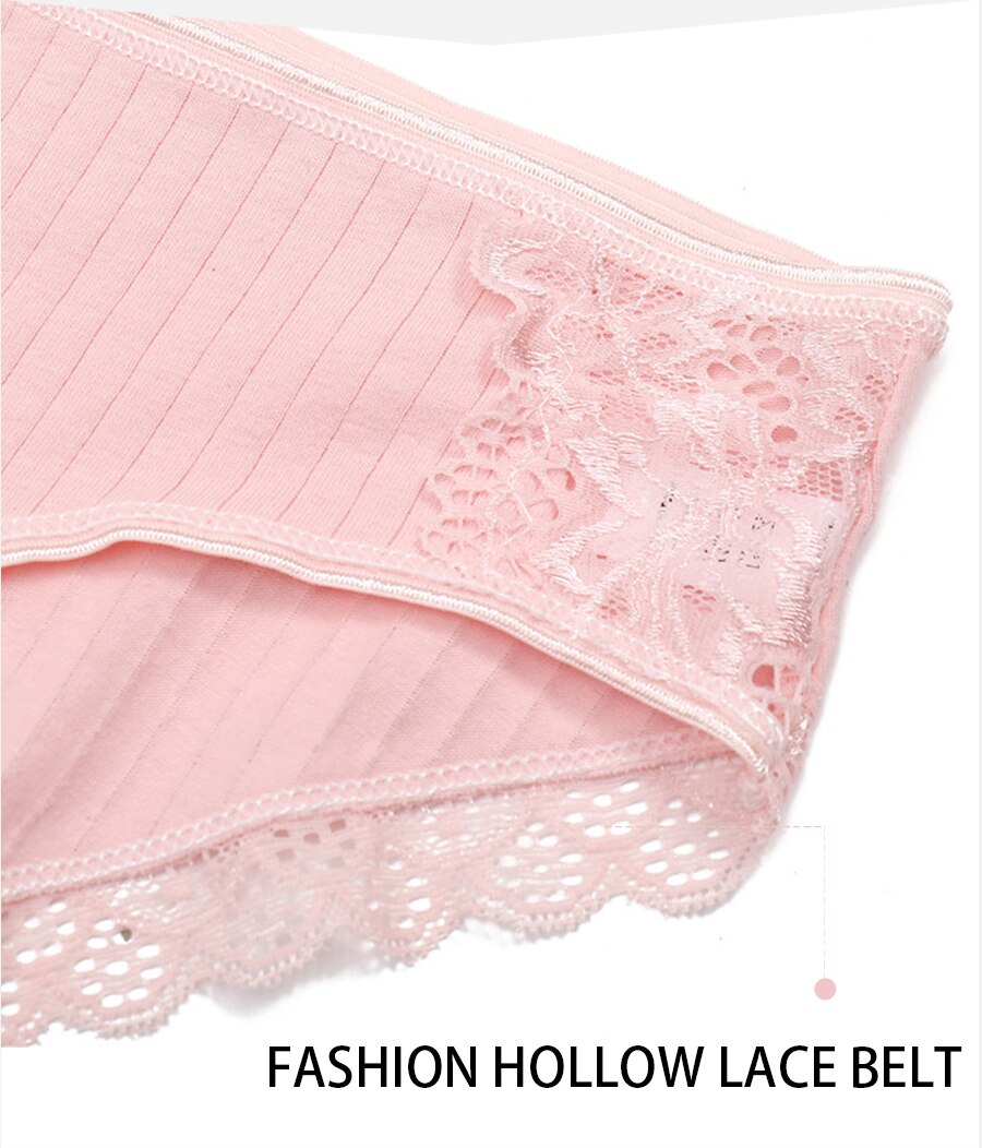 FINETOO Women's Panties 3Pcs/set Soft Cotton Underwear M-XL Sexy Lace Panty Women Underpants Girl Briefs Fashion Female Lingerie FINETOO Women's Panties 3Pcs/set Soft Cotton Underwear M-XL Sexy Lace Panty Women Underpants Girl Briefs Fashion Female Lingerie