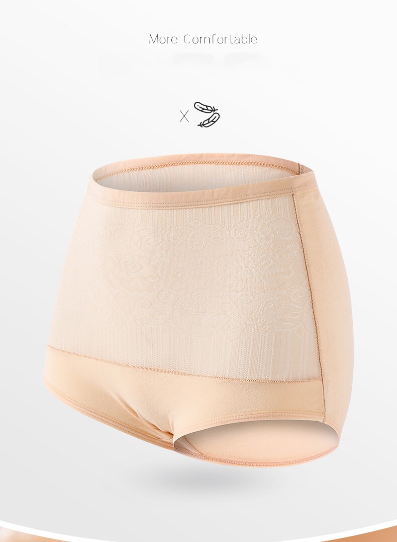 High Waist Control Panties Seamless Women Slimming Briefs Body Shaperwear Underwear Soft Cotton Breathable Female Lingerie L XXL High Waist Control Panties Seamless Women Slimming Briefs Body Shaperwear Underwear Soft Cotton Breathable Female Lingerie L XXL