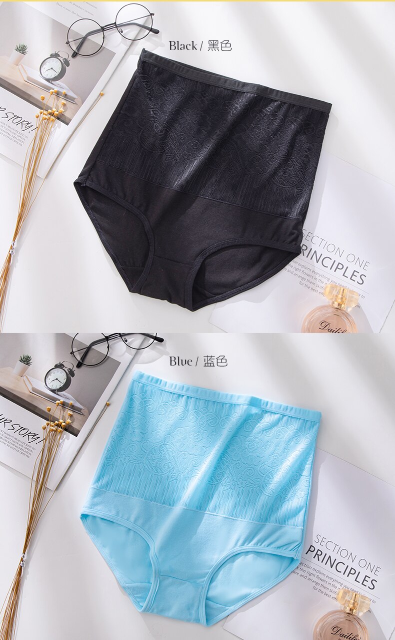 High Waist Control Panties Seamless Women Slimming Briefs Body Shaperwear Underwear Soft Cotton Breathable Female Lingerie L XXL High Waist Control Panties Seamless Women Slimming Briefs Body Shaperwear Underwear Soft Cotton Breathable Female Lingerie L XXL