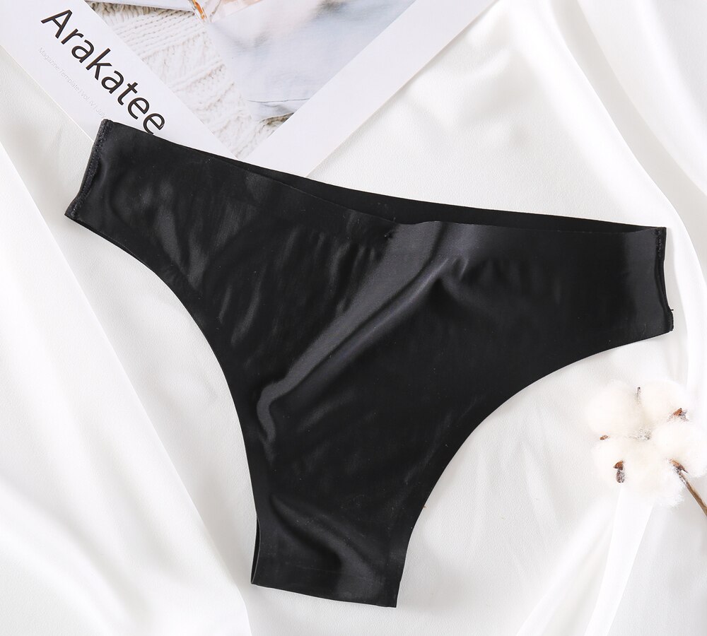 3PCS/Set Women Seamless Panties Sexy Underwear Invisible Lingerie Breathable Briefs Ice Silk Ultra-thin Intimate Underpants M-XL 3PCS/Set Women Seamless Panties Sexy Underwear Invisible Lingerie Breathable Briefs Ice Silk Ultra-thin Intimate Underpants M-XL