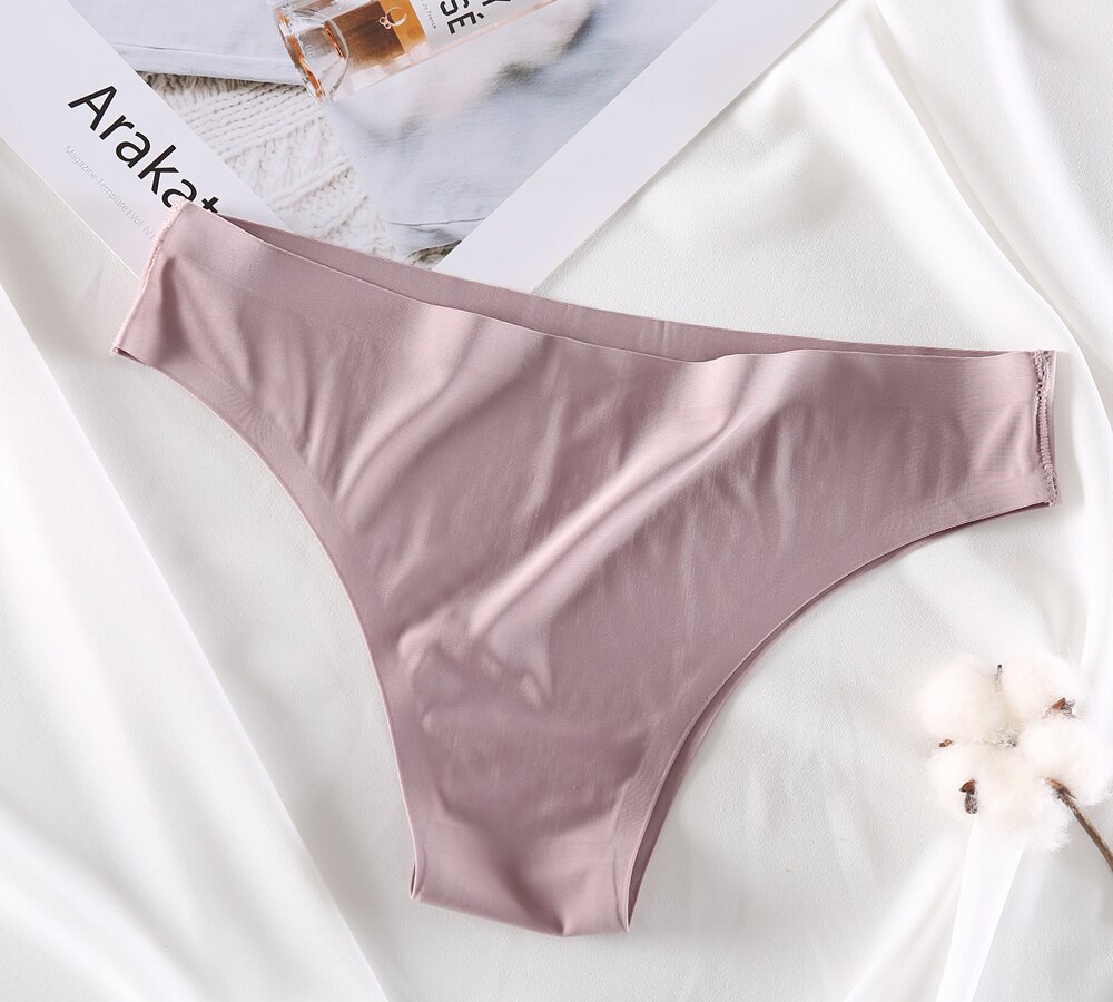 3PCS/Set Women Seamless Panties Sexy Underwear Invisible Lingerie Breathable Briefs Ice Silk Ultra-thin Intimate Underpants M-XL 3PCS/Set Women Seamless Panties Sexy Underwear Invisible Lingerie Breathable Briefs Ice Silk Ultra-thin Intimate Underpants M-XL
