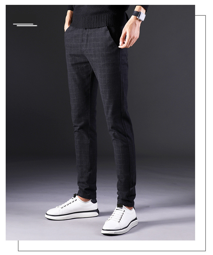 MRMT 2020 Brand Spring and Summer Men's Trousers Casual Thin Straight Pants for Male Stretch Small Feet Trouser