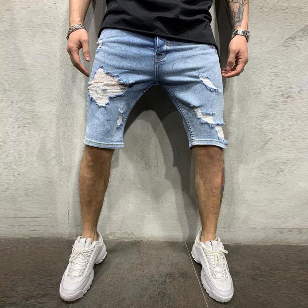 New Fashionable Casual Slim Fit Stretch Short Jeans (Minimum order 200 pieces each color) New Fashionable Casual Slim Fit Stretch Short Jeans (Minimum order 200 pieces each color)