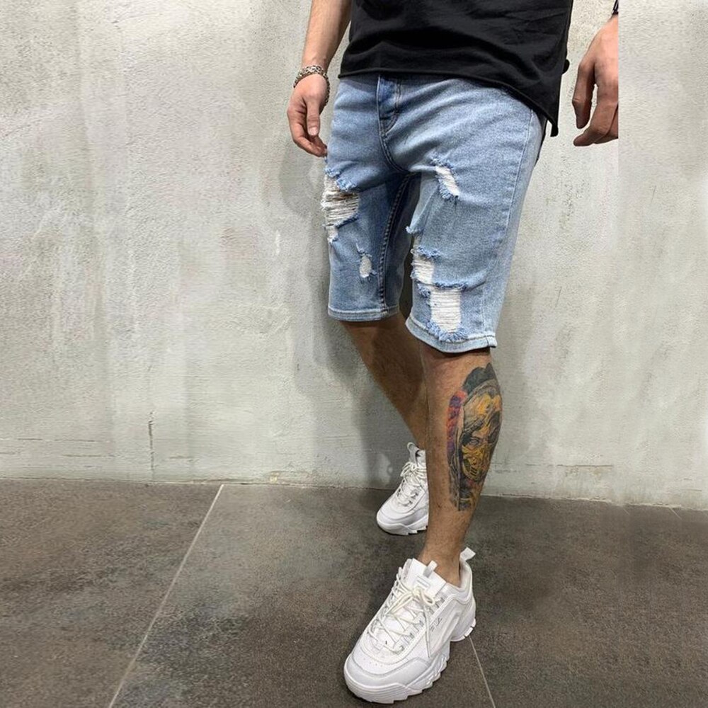New Fashionable Casual Slim Fit Stretch Short Jeans (Minimum order 200 pieces each color) New Fashionable Casual Slim Fit Stretch Short Jeans (Minimum order 200 pieces each color)