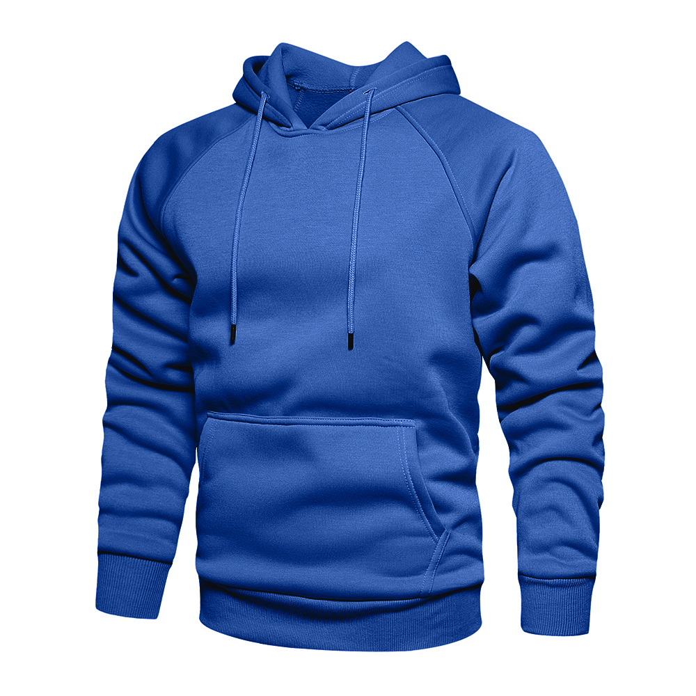Men's Solid Color Autumn Hoodie